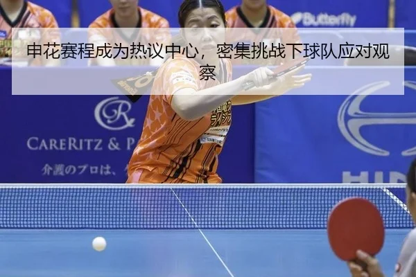 申花赛程成为热议中心，密集挑战下球队应对观察